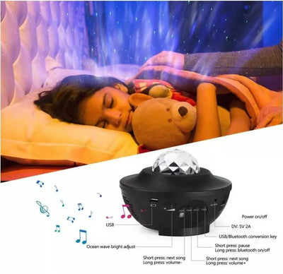Galaxy-LED-Lautsprecher-Projektor-Licht