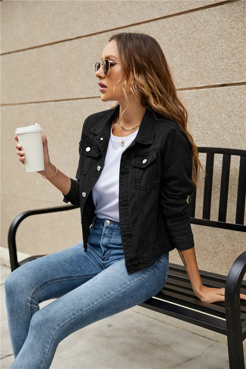 Samara® | Stilvolle modische Jeansjacke