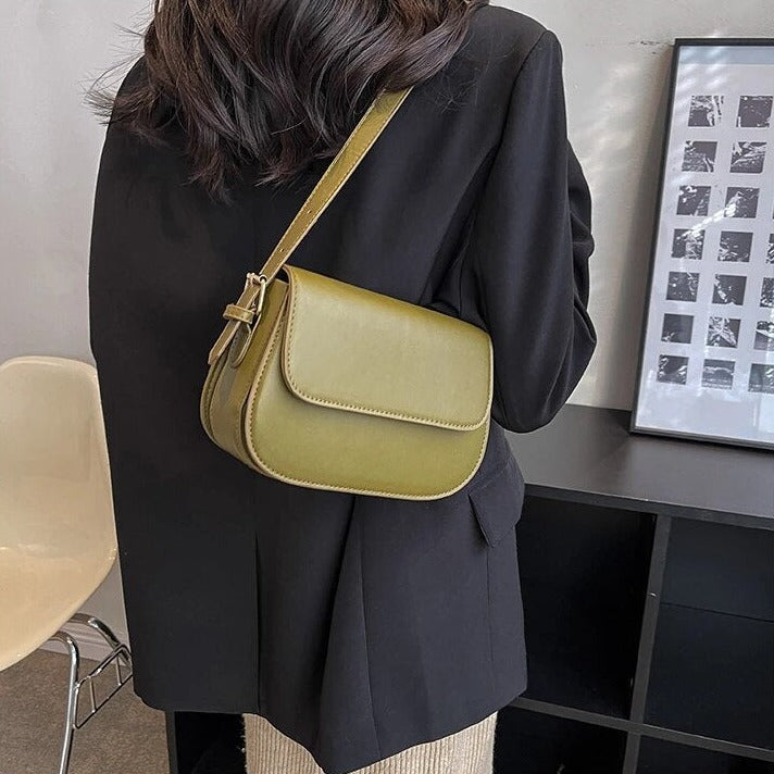 Schultertasche | Elegantes minimalistisches Design | Zeitloser Stil