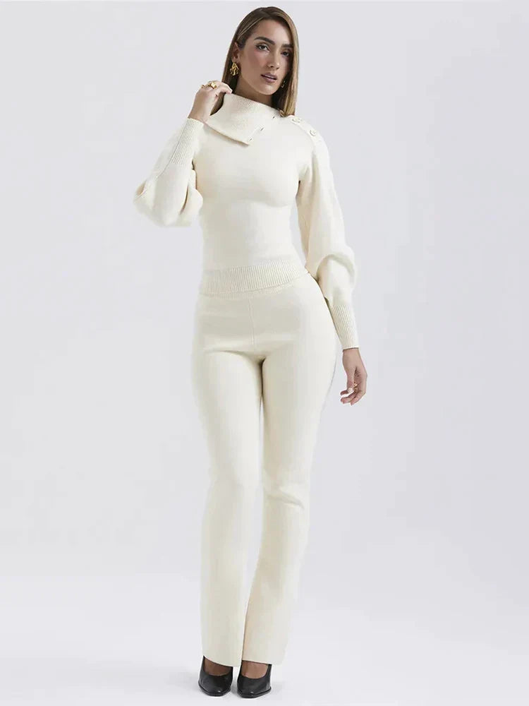 Elegantes Strickset | Minimalistisches Design | Stilvoller Komfort
