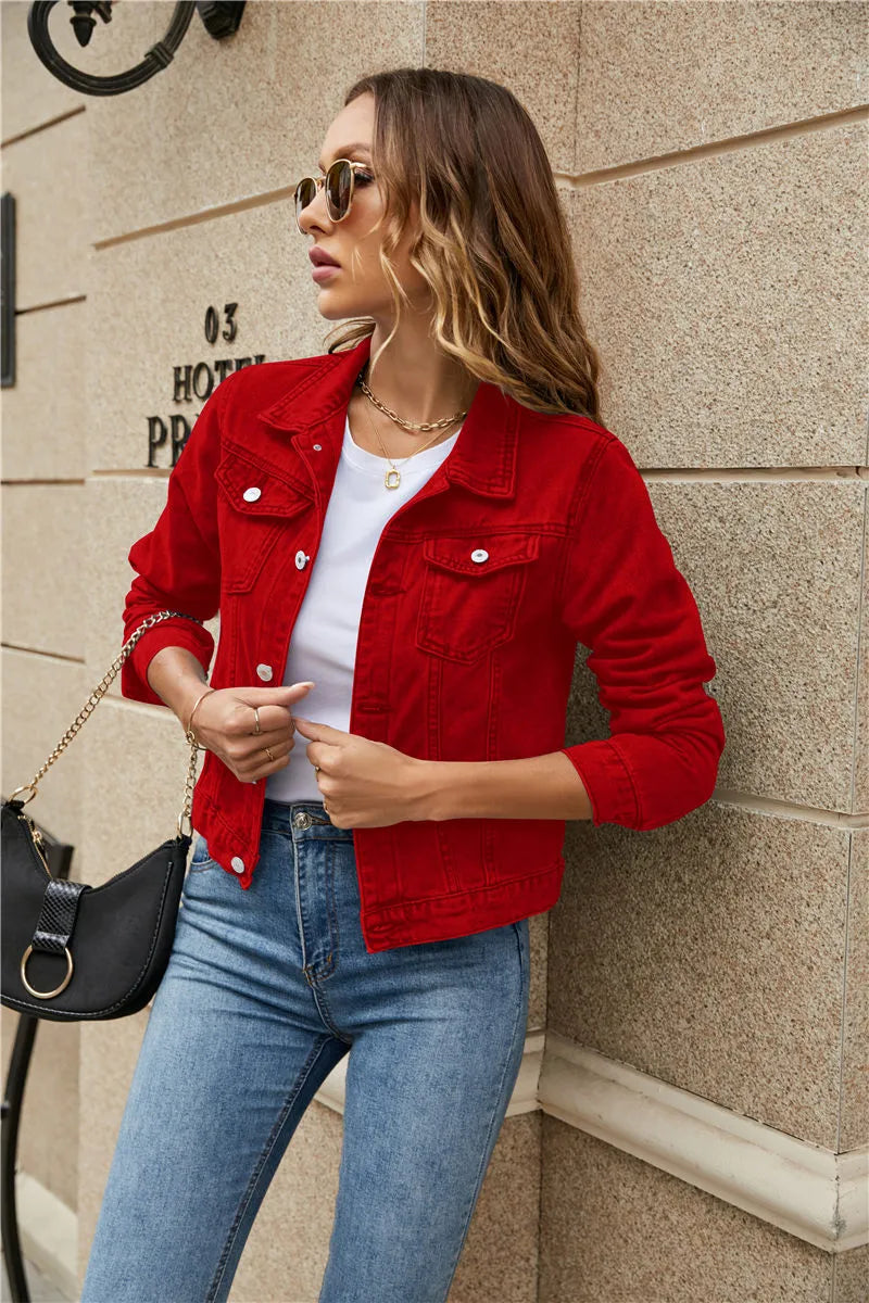 Samara® | Stilvolle modische Jeansjacke