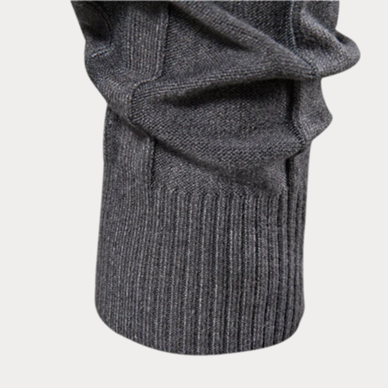 Herren Strickrollkragenpullover