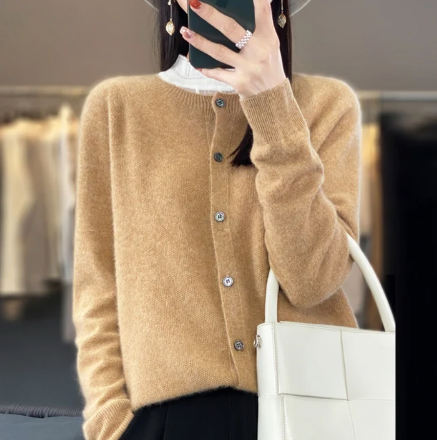 Hannah | Merinowolle Cardigans