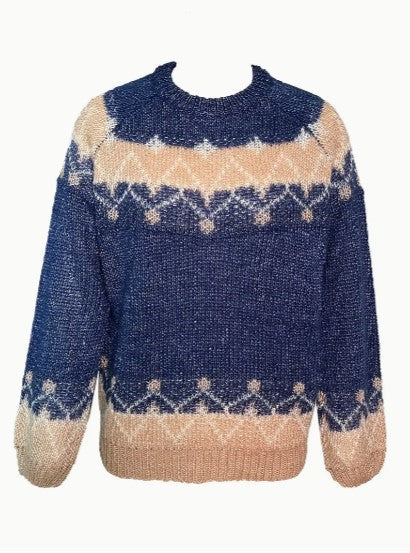 Modischer Strickpullover für Damen