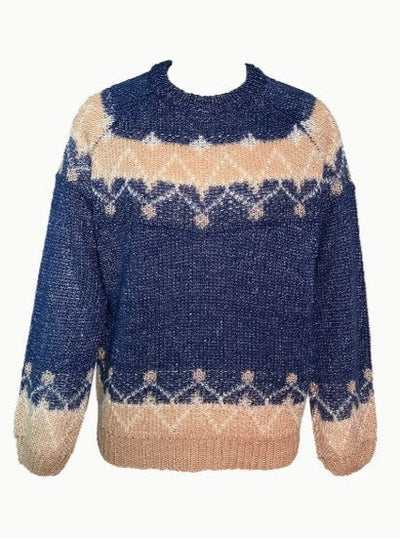 Modischer Strickpullover für Damen
