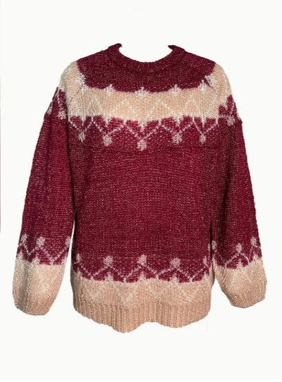 Modischer Strickpullover für Damen