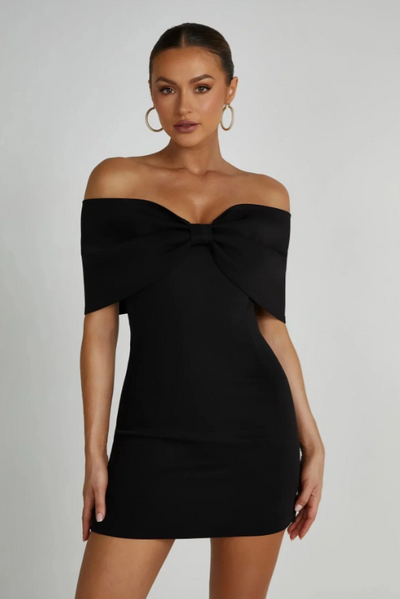 Bia | Mini-Kleid mit Schleife