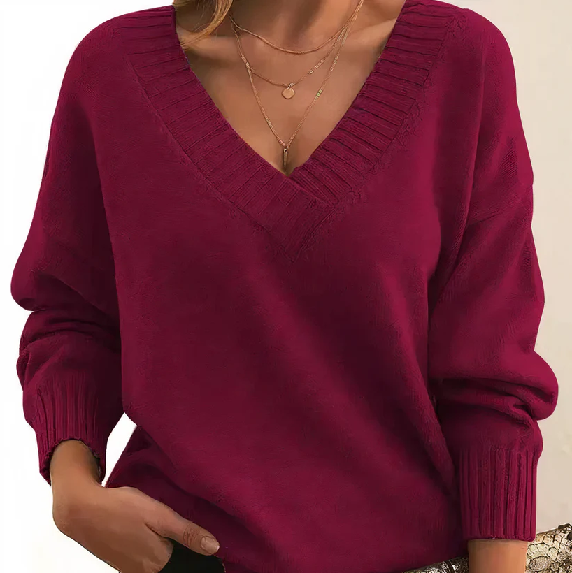 Eleganter kaschmir-pullover - Herbst