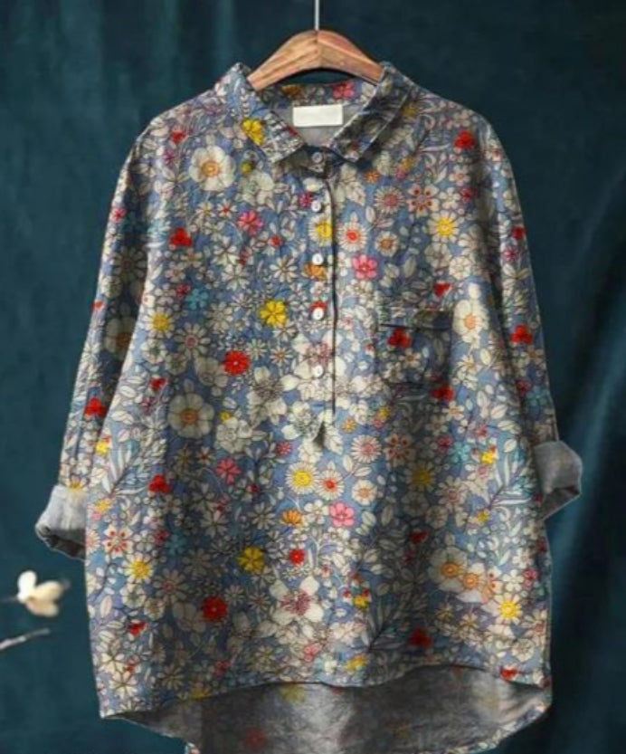 Mirabel® | Schicke florale Seidenbluse