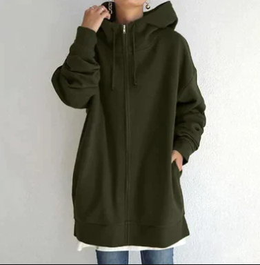 Mahi | damen-kapuzenpullover mit reißverschluss