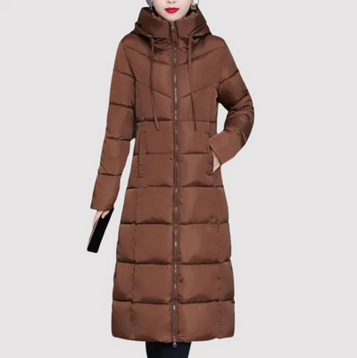 Leona | langer wintermantel für damen
