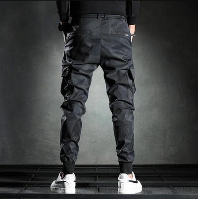 Schwarze slim-fit-chinohose für herren