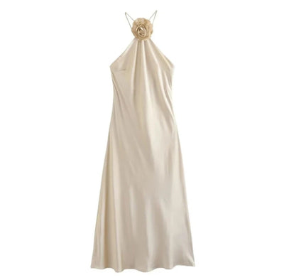 Lorelie | Off-Shoulder Satin-Kleid