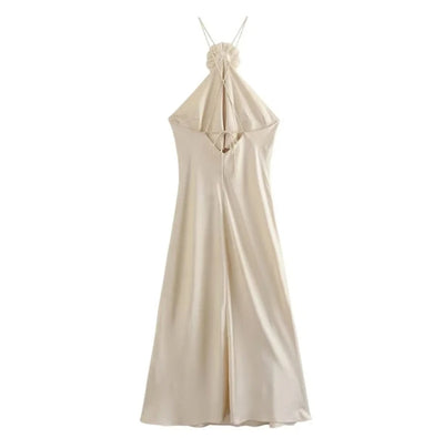 Lorelie | Off-Shoulder Satin-Kleid
