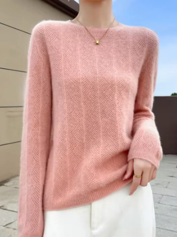 Jeline - modischer pullover aus kaschmirwolle