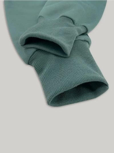 Scharlachroter, verkürzter kapuzenpullover aus baumwolle mit reißverschluss