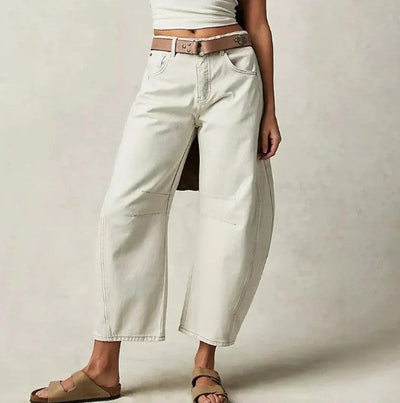 Isolde – stylische hose mit weitem bein