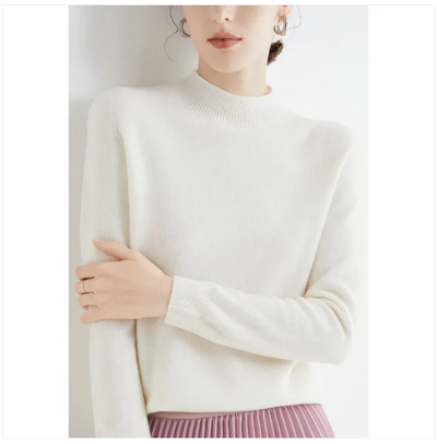 Yelena - strickpullover aus kaschmir