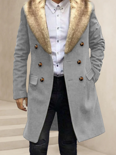 Sand - warme jacke