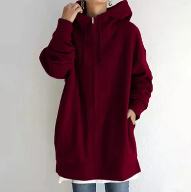 Mahi | damen-kapuzenpullover mit reißverschluss