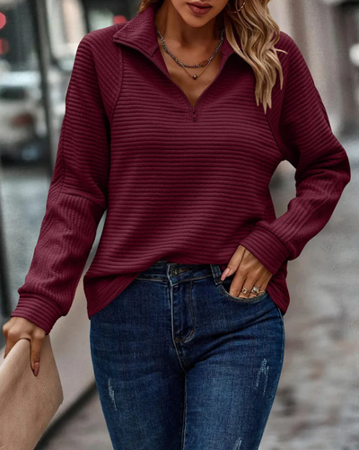 Eleganter damenpullover mit v-ausschnitt - Scarlett