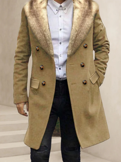 Sand - warme jacke