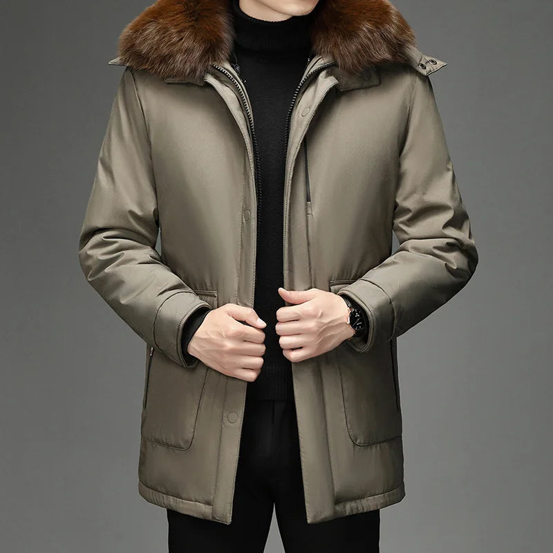 Stylische Jacke mit Fronttaschen für Herren