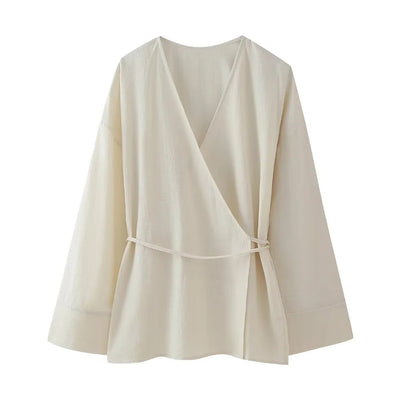 Ronja | Elegante Bluse mit langen Ärmeln
