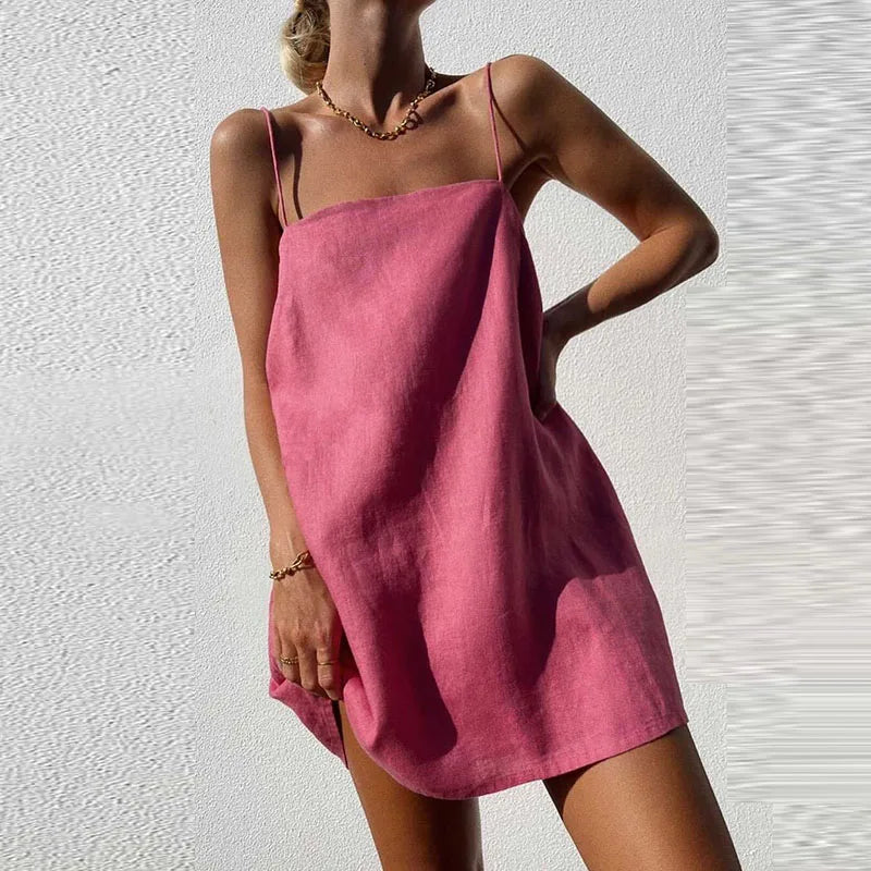 Larkspur | Elegantes Riemchen-Minikleid - Perfekt für jeden Anlass