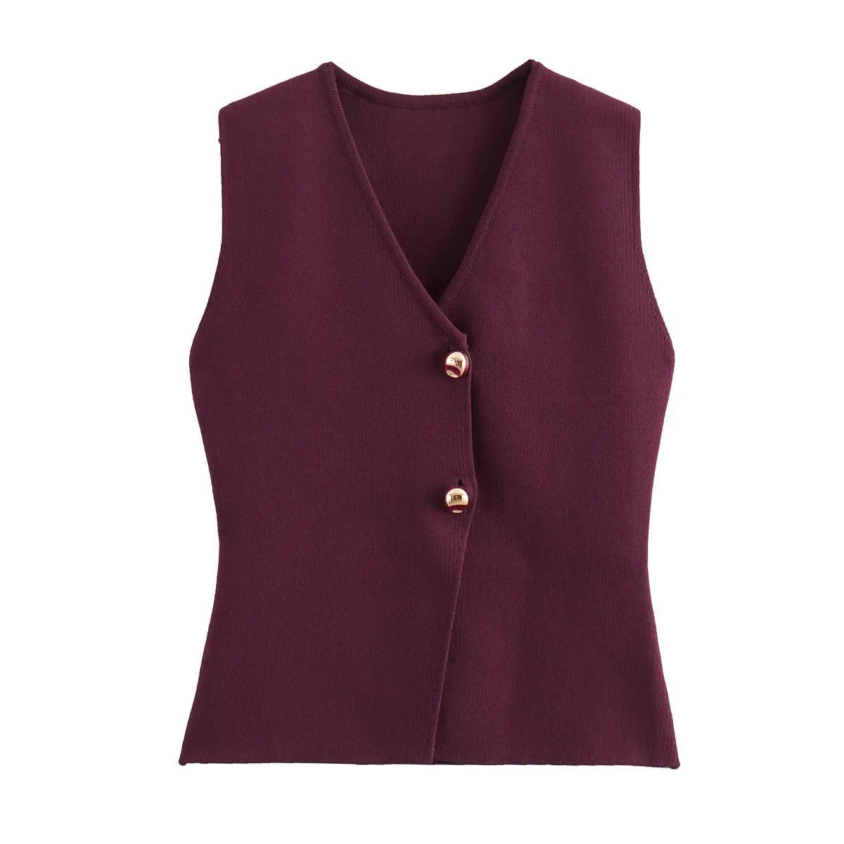Via – Elegante Strick-Slim-Westen für Damen