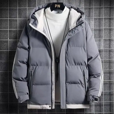 Alessio – Herren-Winterparka mit Kapuze