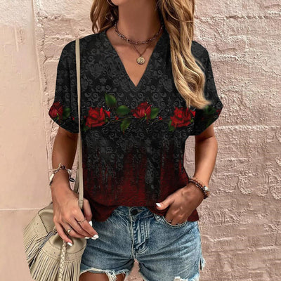 Heidi | Kurzarm-Casual-Hemd