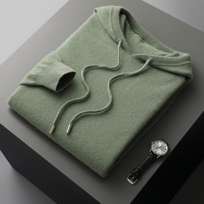 Alexander | Merinowolle Hoodie