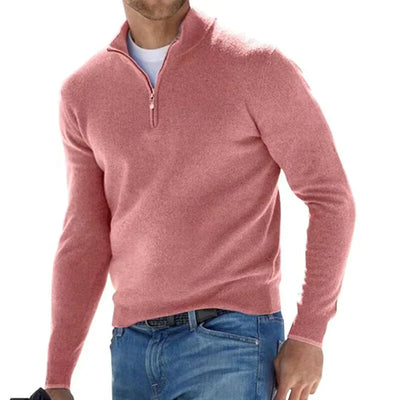 Ralph polo - stylischer reißverschlusspullover für herren (italienisches design)