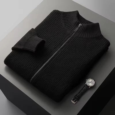 100% Cashmere Gerippt Weste