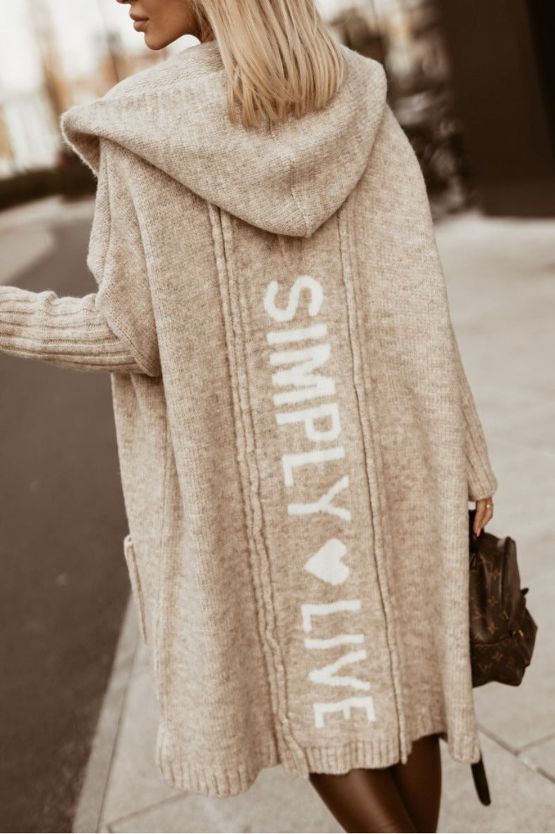 Helena – Gemütliche Oversized Damen Strickjacke