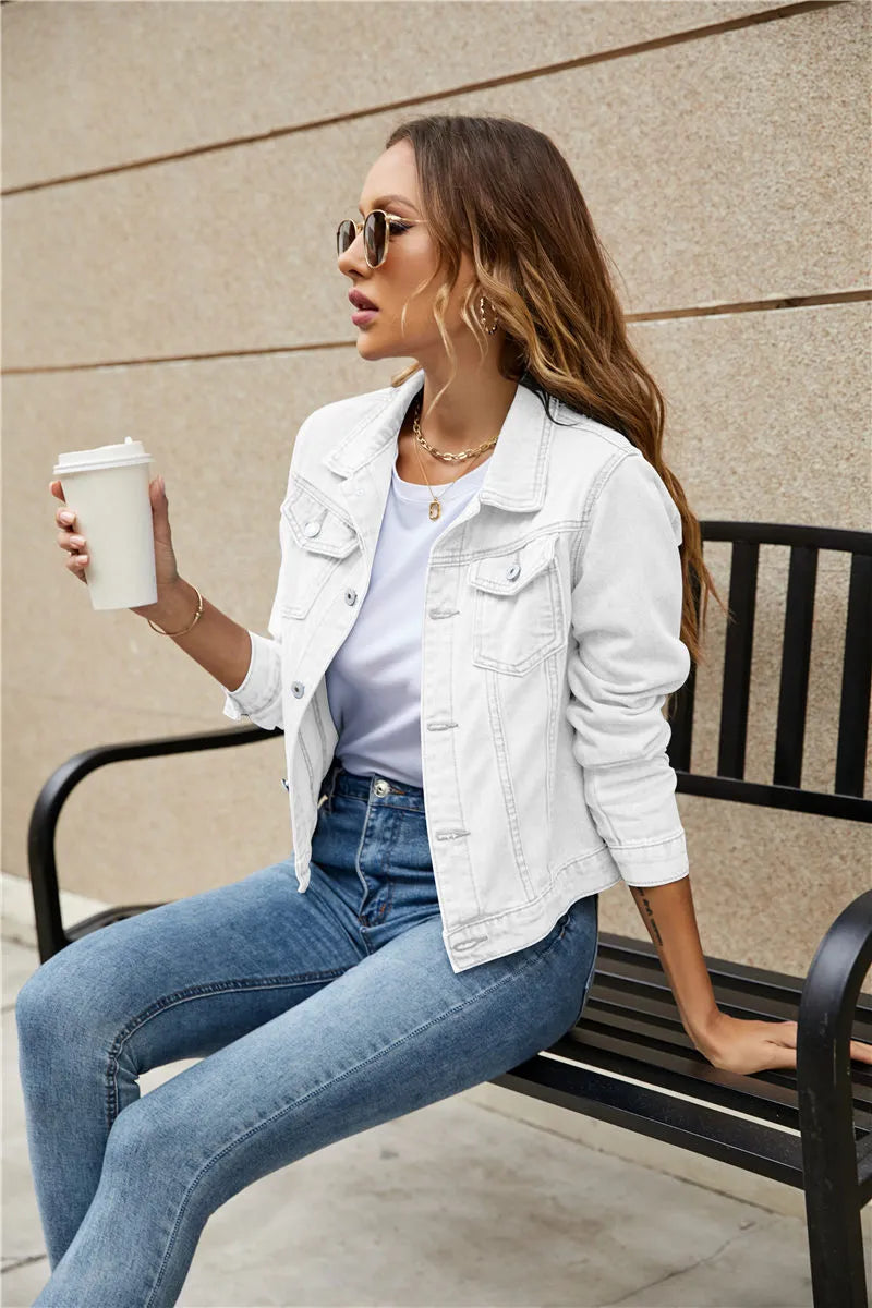 Samara® | Stilvolle modische Jeansjacke
