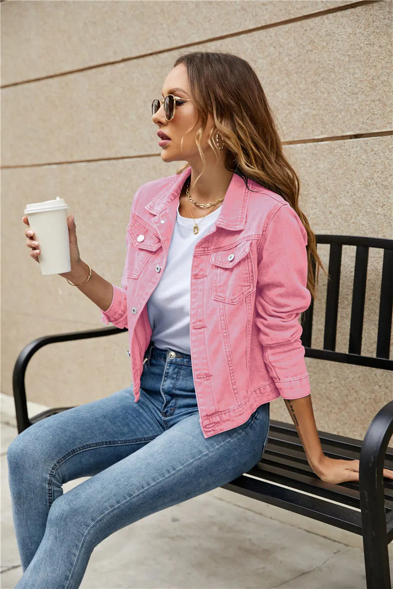 Samara® | Stilvolle modische Jeansjacke