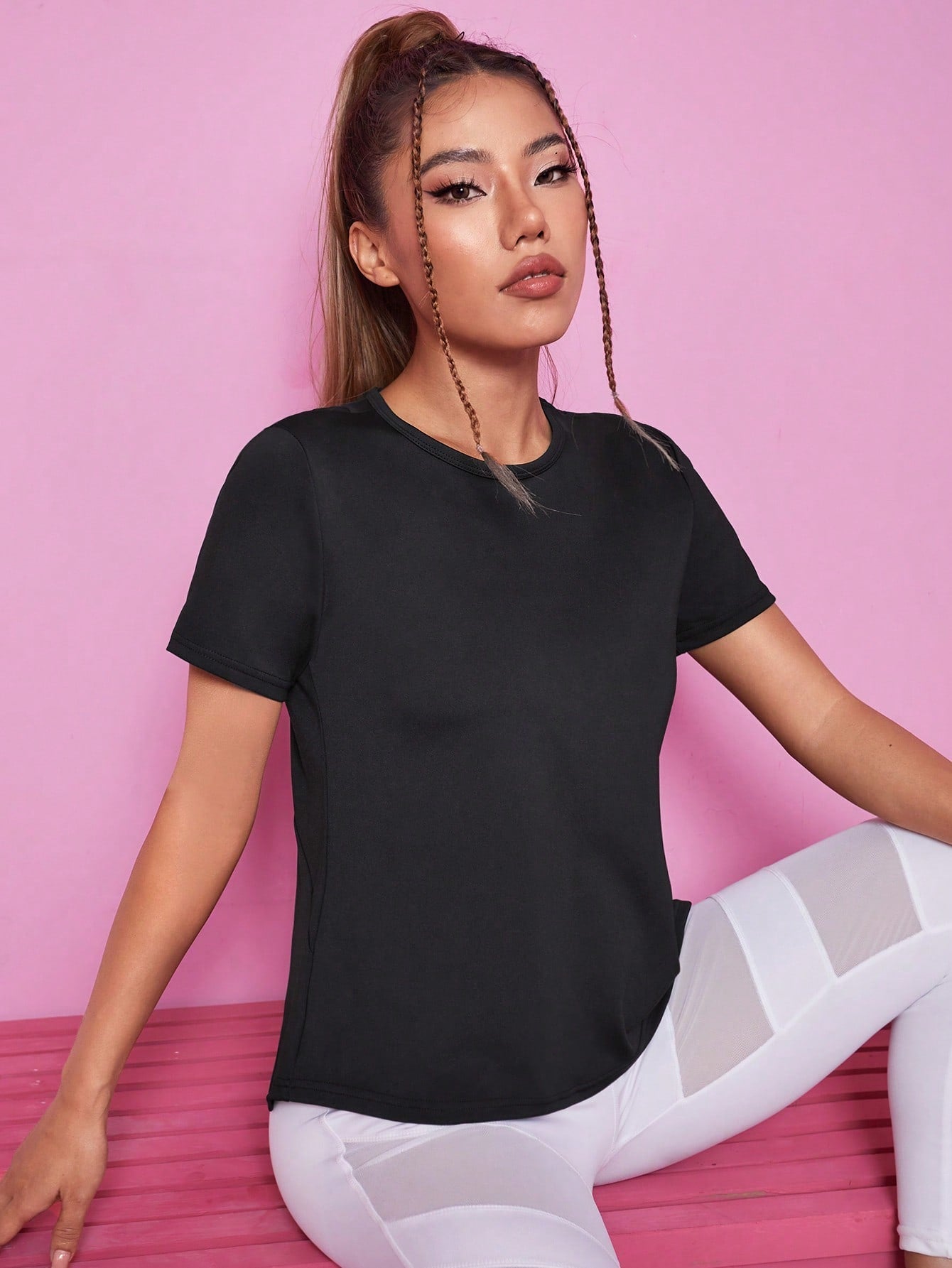 Paula | Kurzarm-Fitness-Top