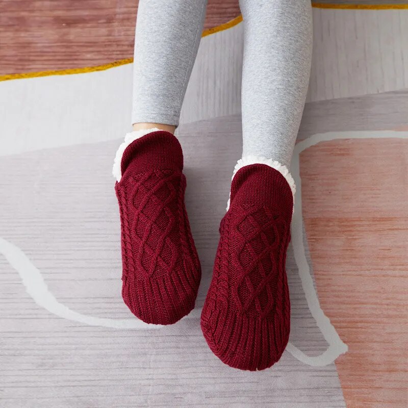 LuxeFeet | Flauschige Kaschmir-Pantoffeln