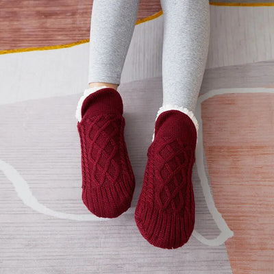 LuxeFeet | Flauschige Kaschmir-Pantoffeln