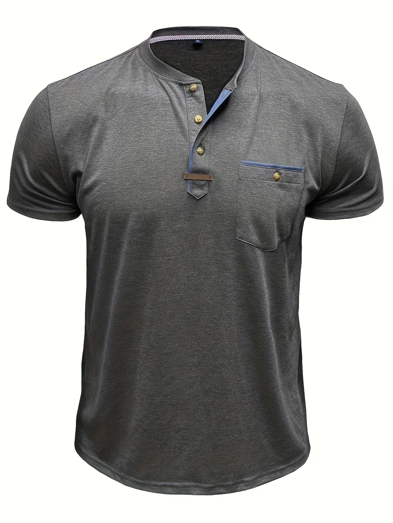 Lässiges T-Shirt mit Brusttasche