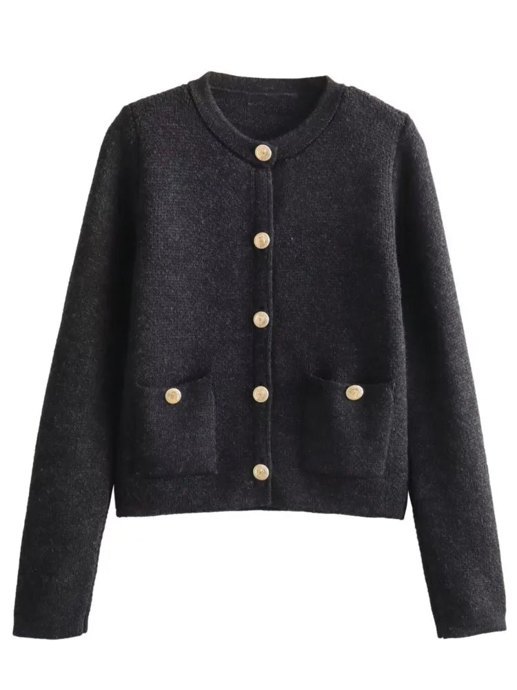 Estelle | Runder Hals Slim Fit Pullover