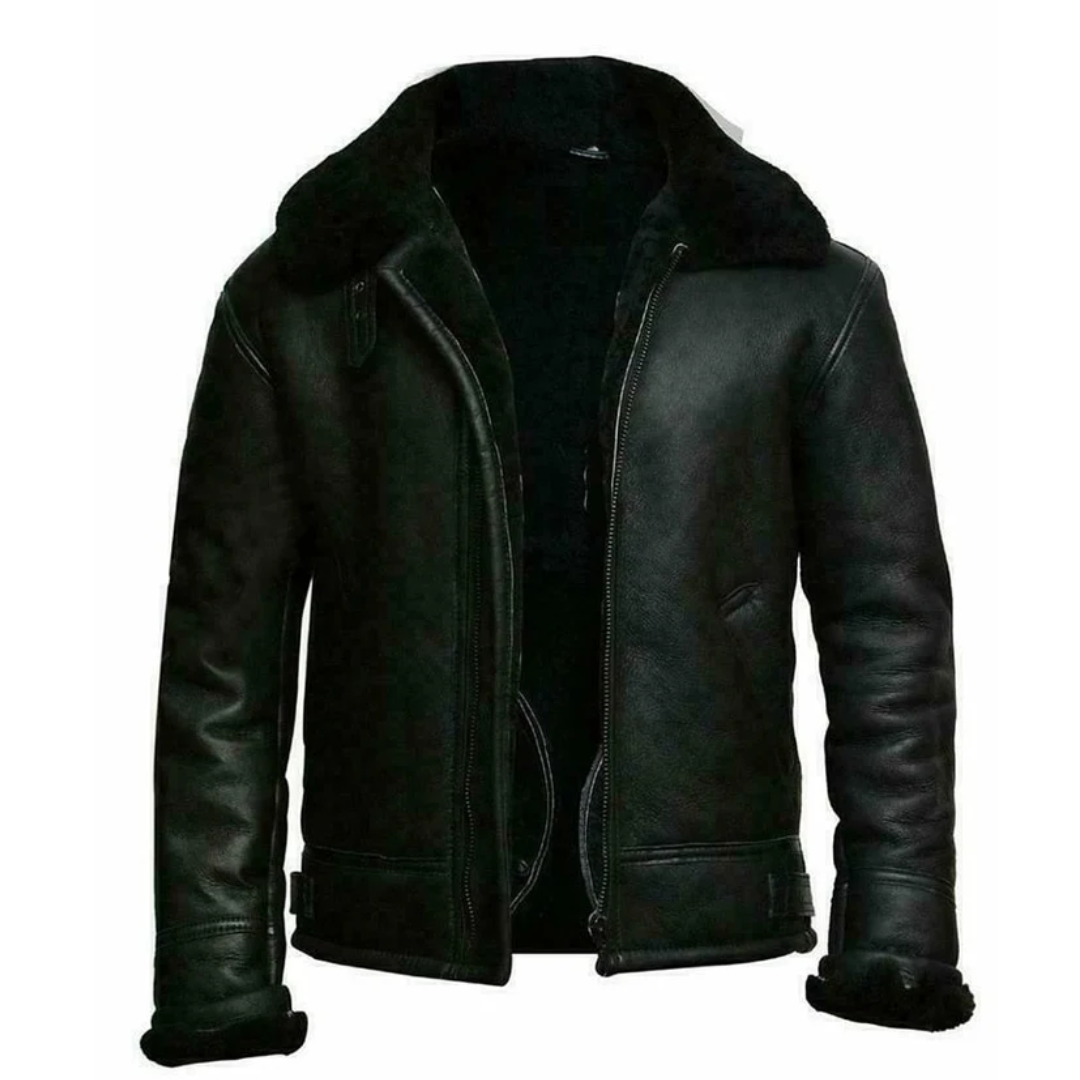 Flauschige Jacke für Herren