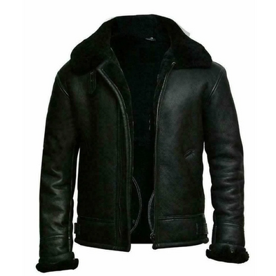 Flauschige Jacke für Herren