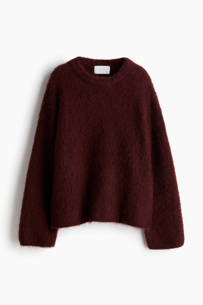 Elena | Mohair Crewneck Pullover