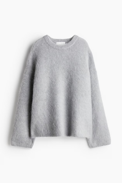Elena | Mohair Crewneck Pullover