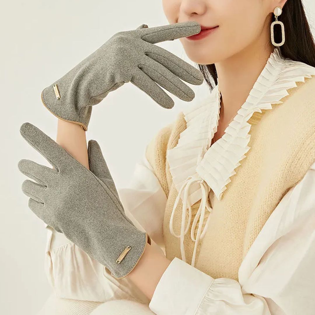 Carolin | Klassisch und vielseitig Wildlederhandschuhe