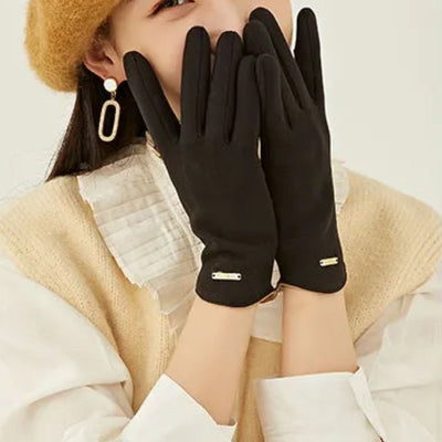 Carolin | Klassisch und vielseitig Wildlederhandschuhe