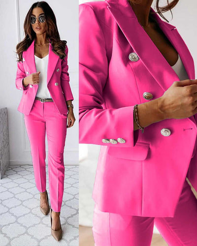 Eleganter Blazer mit Zierknöpfen | Business-Chic | Figurbetonter Schnitt